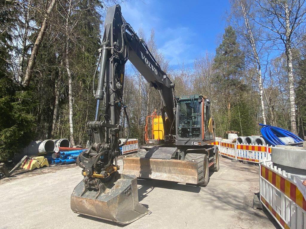 Volvo EWR150E Wheeled excavators
