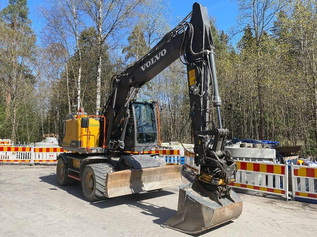 Volvo EWR150E Wheeled excavators